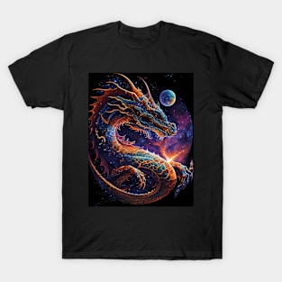 Cosmic Space Dragon T-Shirt